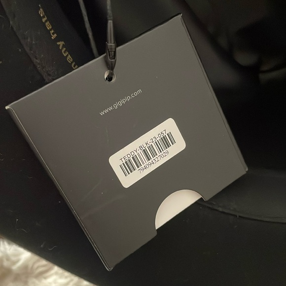 GIGI PIP - TEDDY CATTLEMAN NWT BLACK S/M (SOLD OUT ONLINE) - Picture 5 of 6